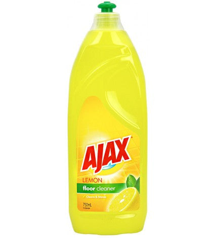 AJAX 750mL FLOOR CLEANER LEMON