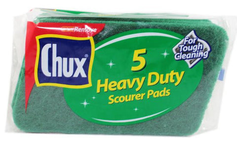 CHUX PK5 HEAVY DUTY SCOURER PADS