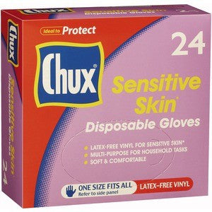 Chux disposable gloves - 24pk