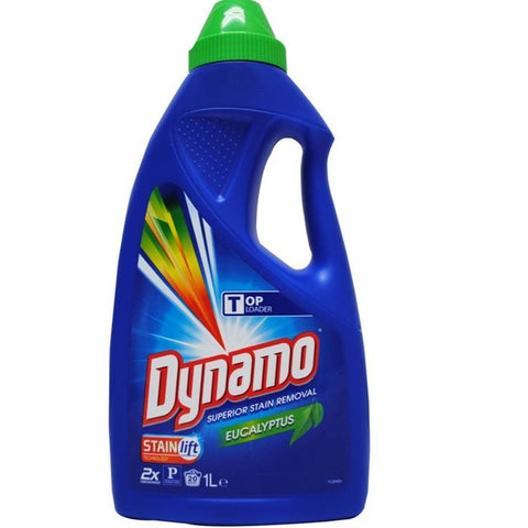 Dynamo 1L eucalyptus laundry liquid - Top loader