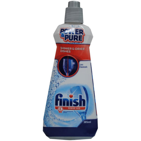Finish 385ml Dishwashing rinse aid - Power & pure