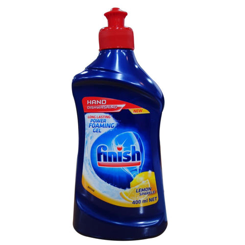 Finish 400ml power foaming hand dishwashing gel -Lemon sparkle