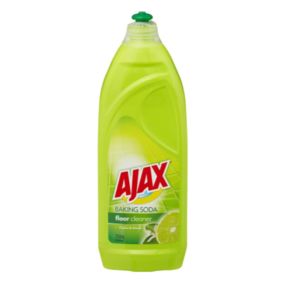 Ajax 750ml floor cleaner w/ baking soda