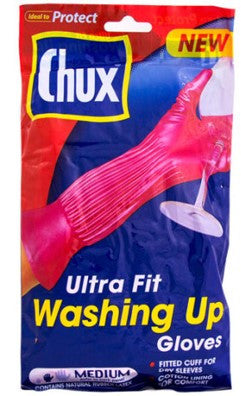 Chux gloves ultra fit washing up - Medium
