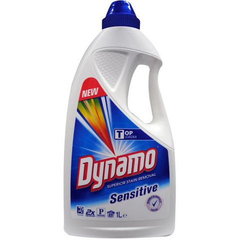 Dynamo 1L sensitive laundry liquid - Top loader