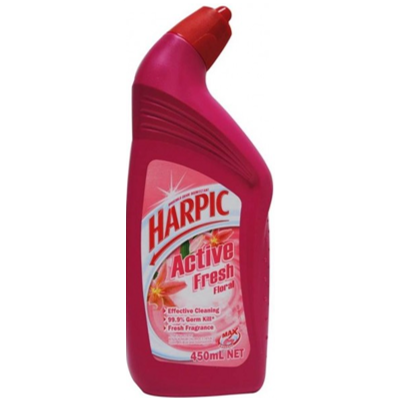 Harpic 450ml toilet cleaner active - Floral
