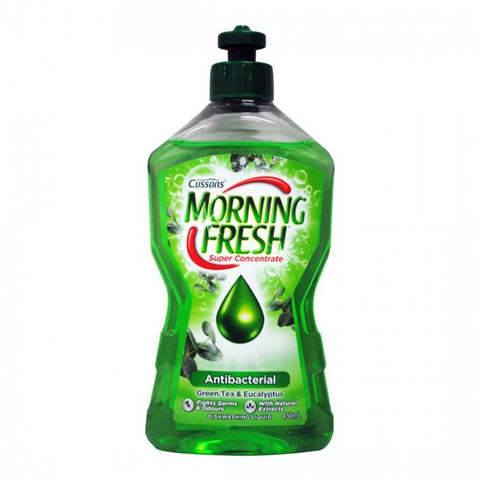 Morning Fresh 450ml antibacterial dishwashing liquid - Green tea & eucalyptus